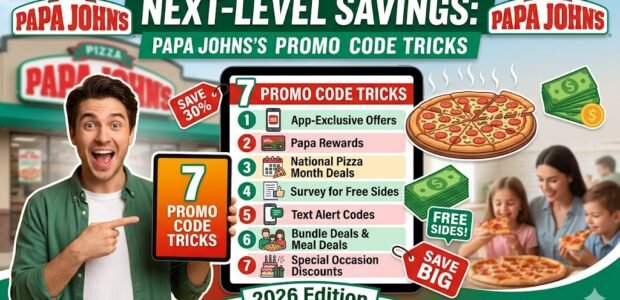 Next-Level Savings: Papa Johns Promo Code Tricks You Need to Know (2026 Edition)